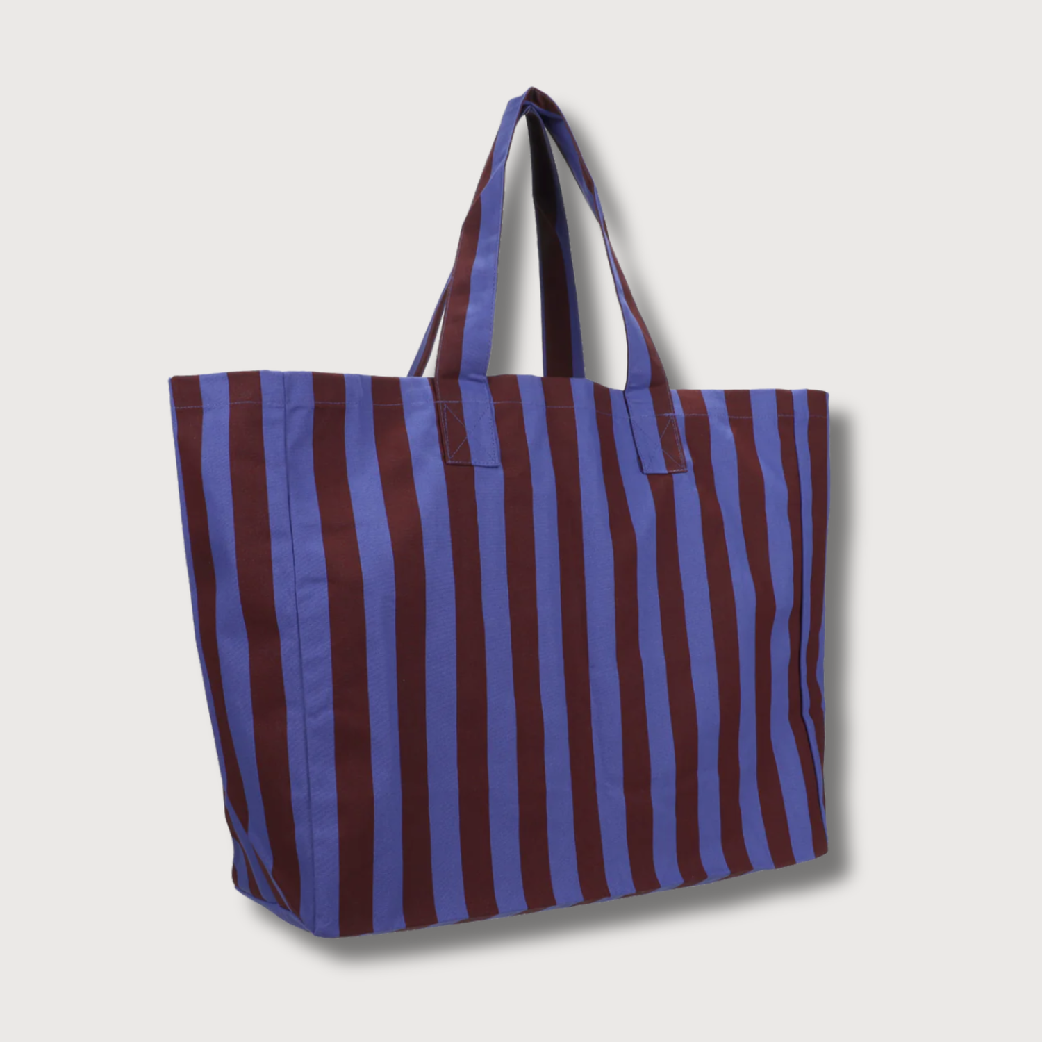 Shopper -Kornblume + Weinrot