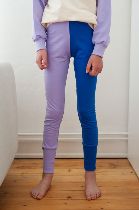 ROYAL BLUE / LILA MITWACHSLEGGINGS