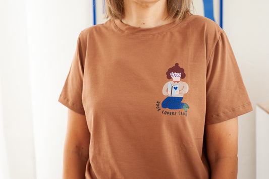 BOOK LOVERS AUF ZIMT -  ERWACHSENEN T-SHIRT (LIEFERUNG MAX. 14 TAGE)