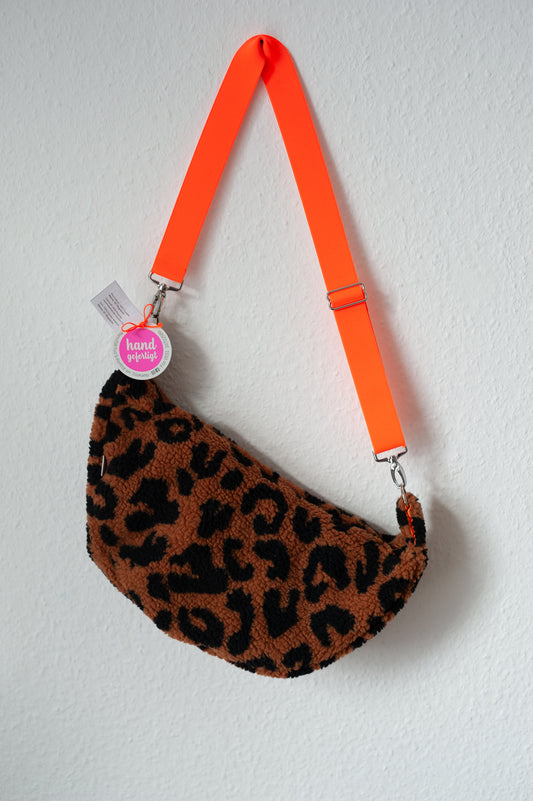 CROSSBODY BAG - LEO ZIMT + NEON ORANGE