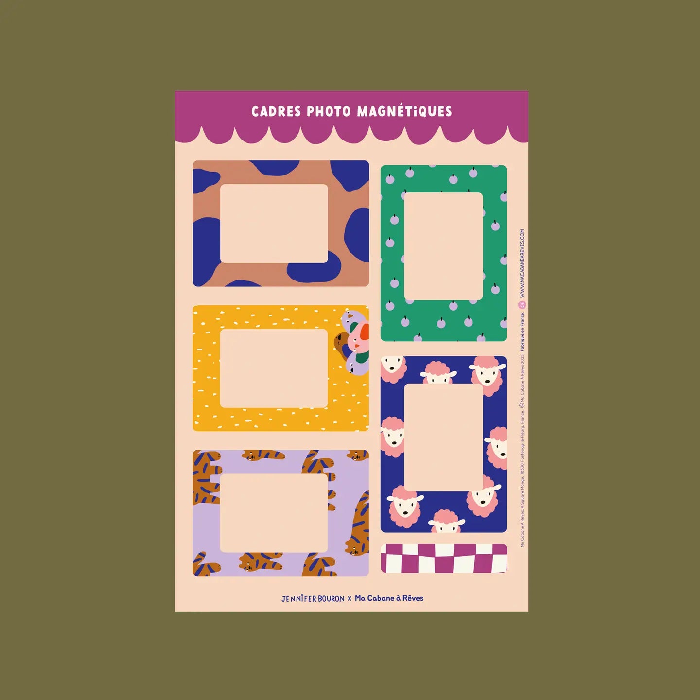 DIE MAGNETISCHEN BILDERRAHMEN - TIERISCH GUT