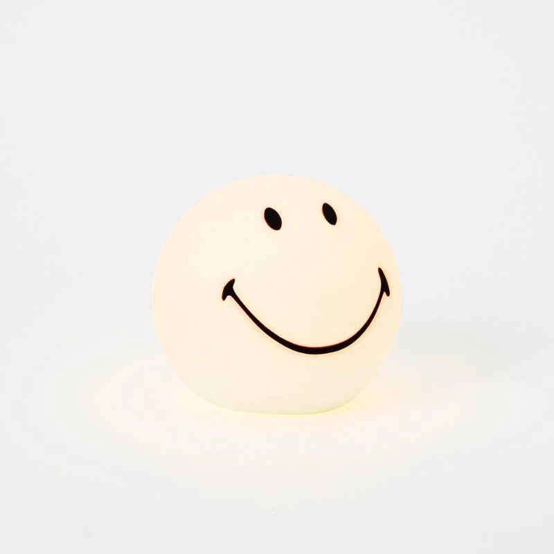 LEUCHTE - SMILEY - WEIß