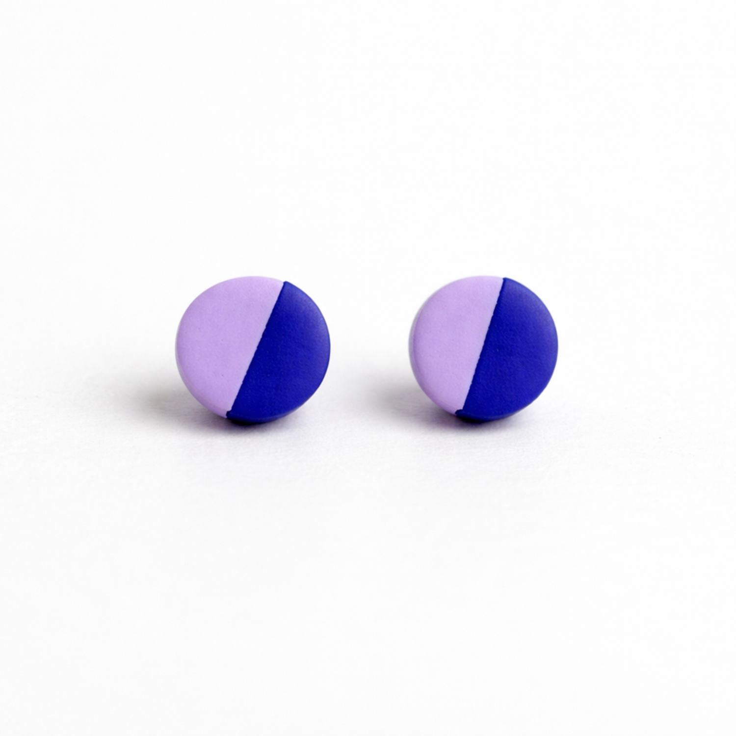 MINI STECKER COLOR BLOCKING LILA + ROYAL BLUE