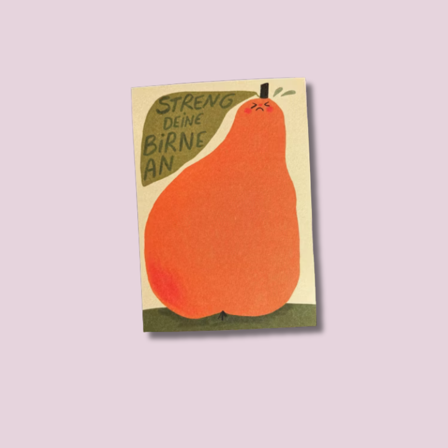 BLOCK - STRENG DIE BIRNE AN