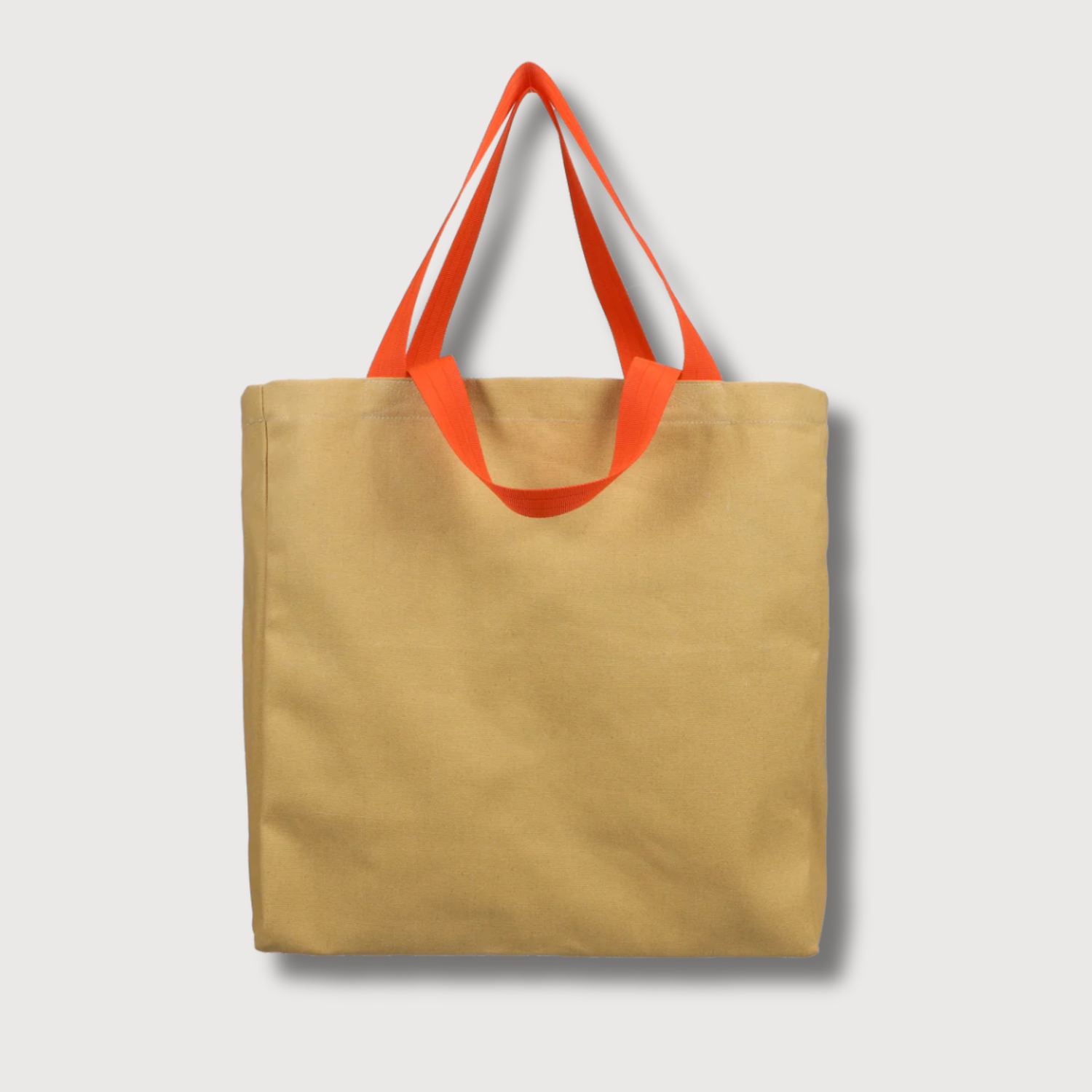 Shopper - Nylongriffe - Weizen + Orange