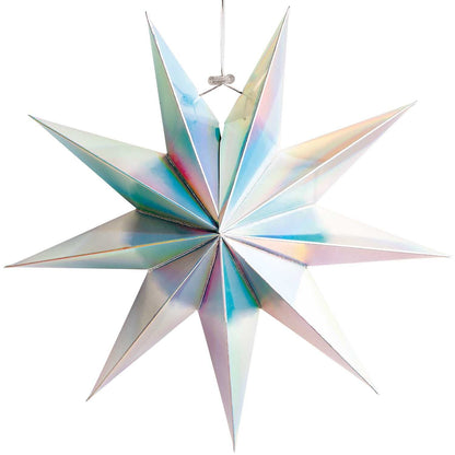 Papierstern - Irisierend - 28cm