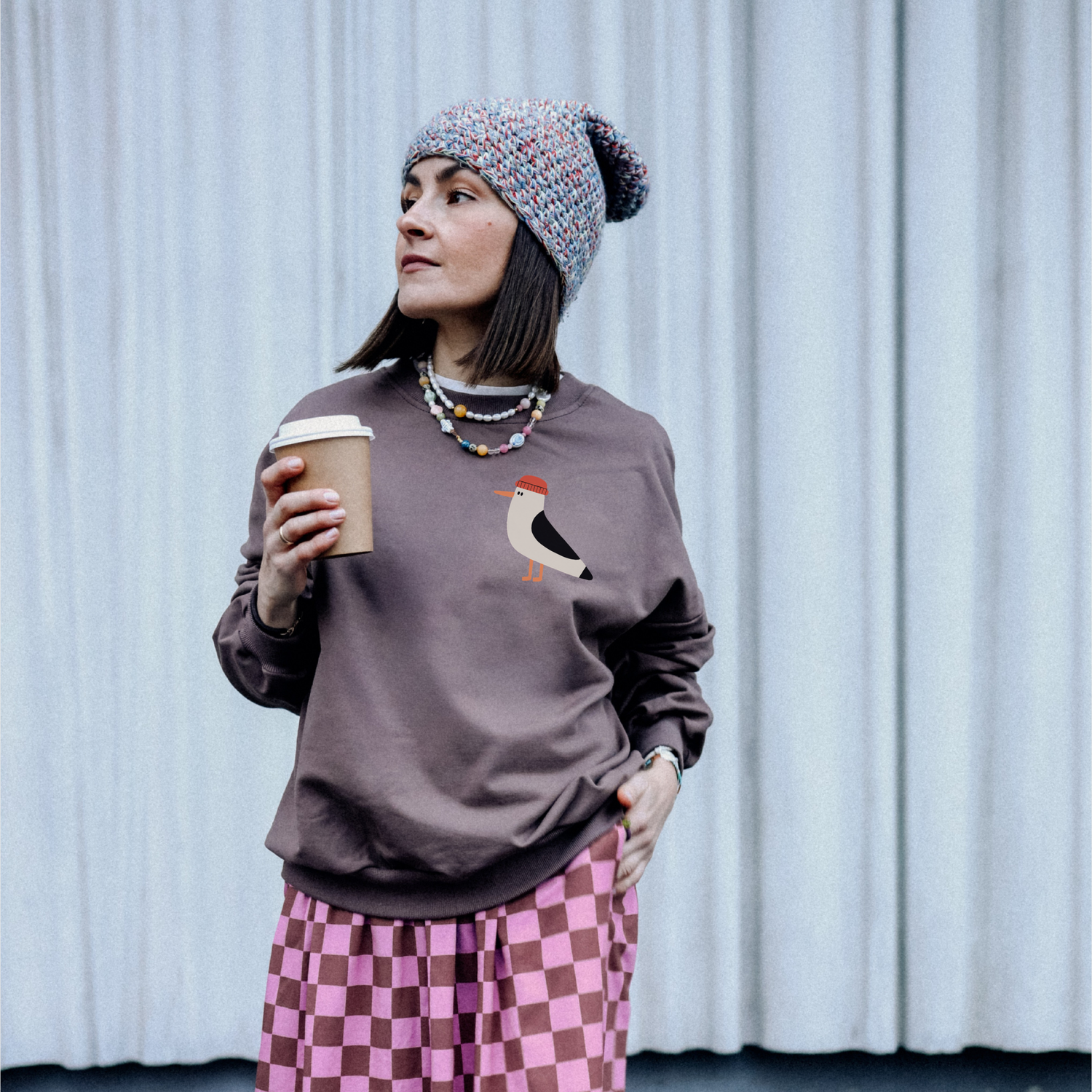 MÖWE - OVERSIZED SWEATSHIRT - EARTH