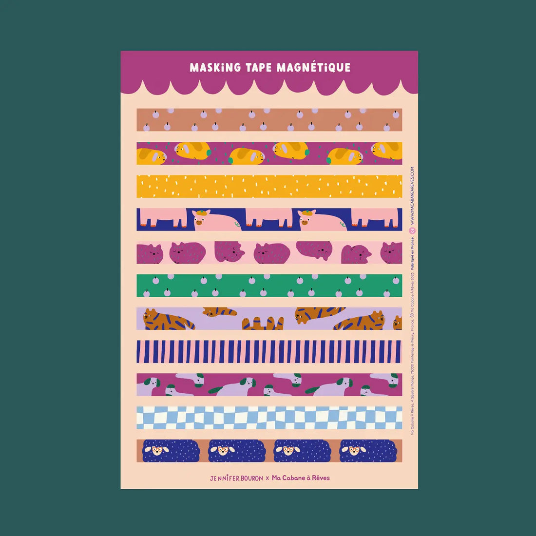 DAS MAGNETISCHE TAPE - TIERISCH GUT