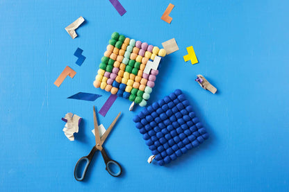 TOPFUNTERSETZER - SQUARE - T-TRIS LILA