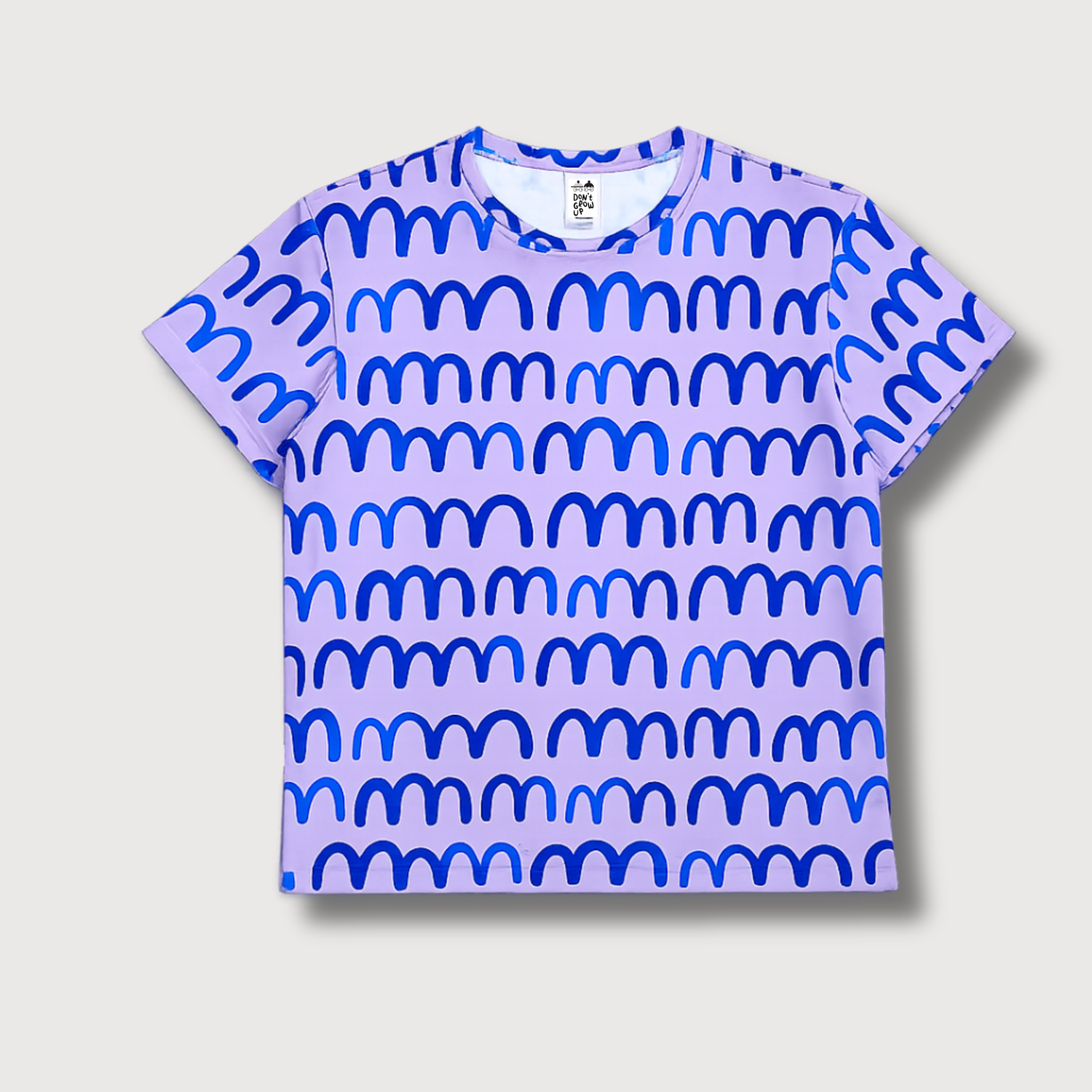 WELLEN - LILA - BOXY T-SHIRT