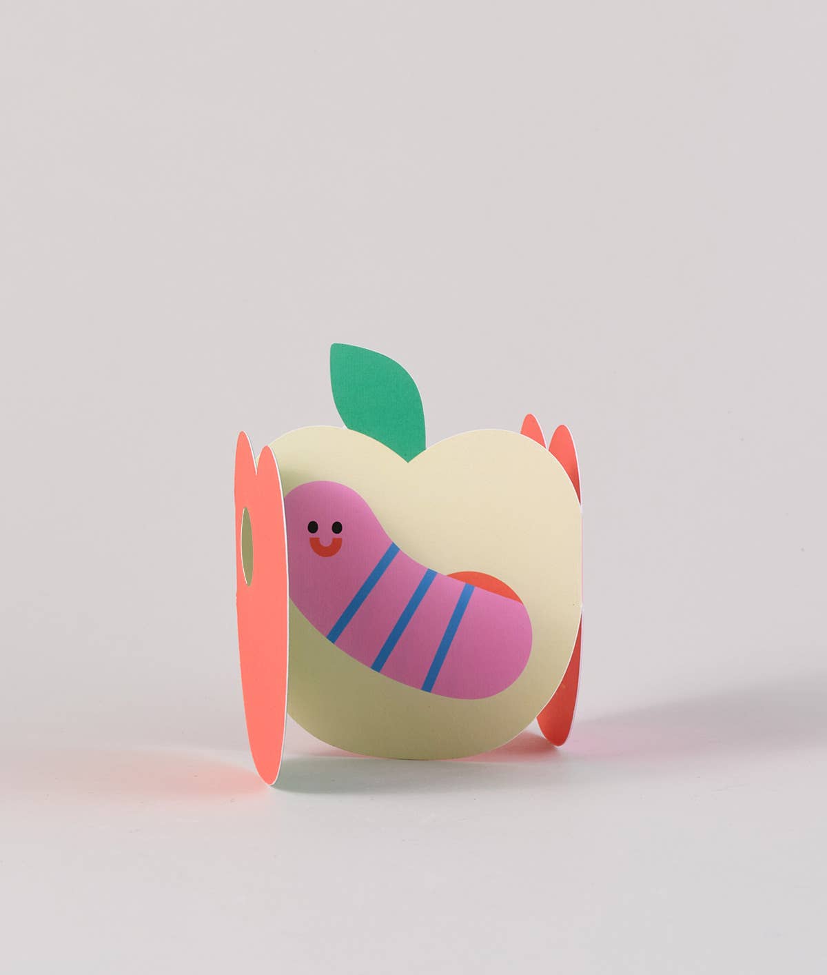 Ausklappbare Geburtstagskarte für Kinder „Apple“