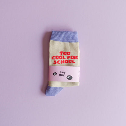 SOCKEN TO COOL FOR SCHOOL - FLIEDER