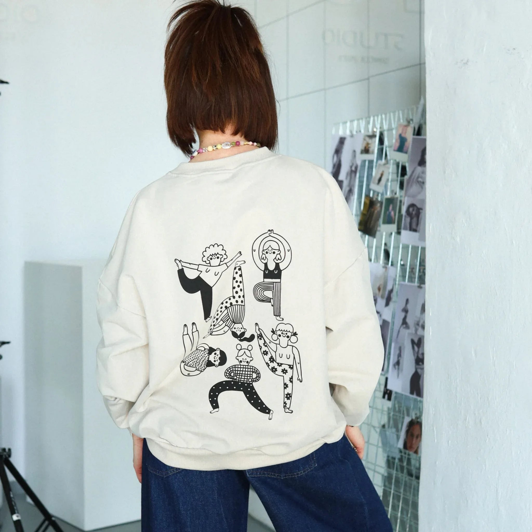 AEROBIQUE - SWEATSHIRT - CREME - dontgrowup.de