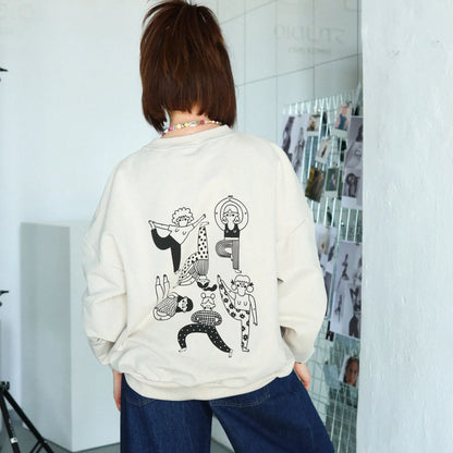 AEROBIQUE - SWEATSHIRT - CREME - dontgrowup.de