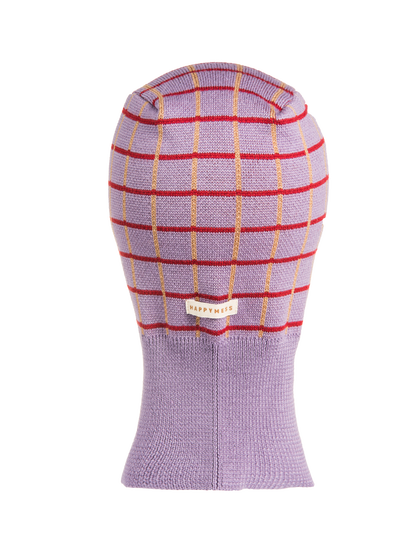 BALACLAVA - ICY LILAC - 100% WOLLE