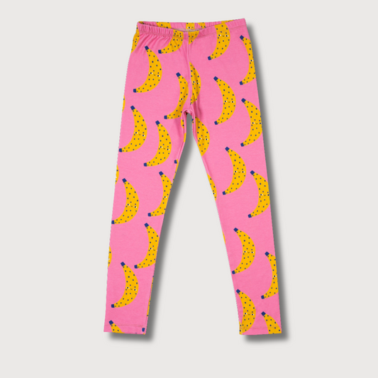 BANANE AUF ROSA LEGGINGS (LIEFERUNG CA. 14 TAGE)