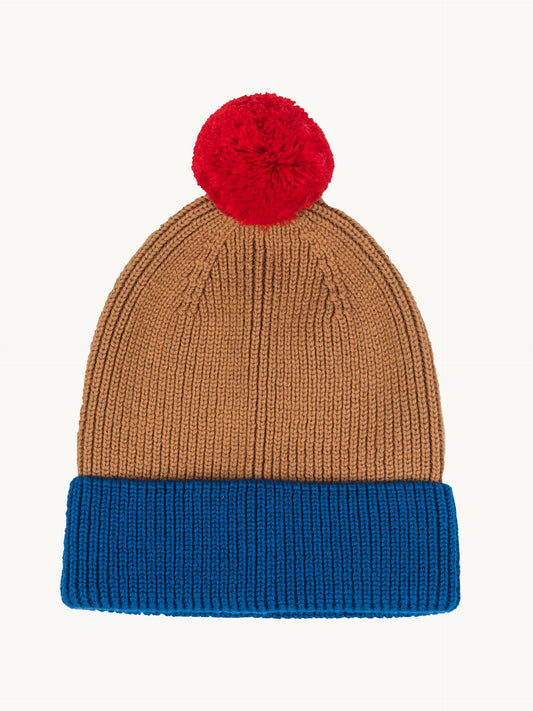 BEANIE - CARAMEL JOY - 100% WOLLE