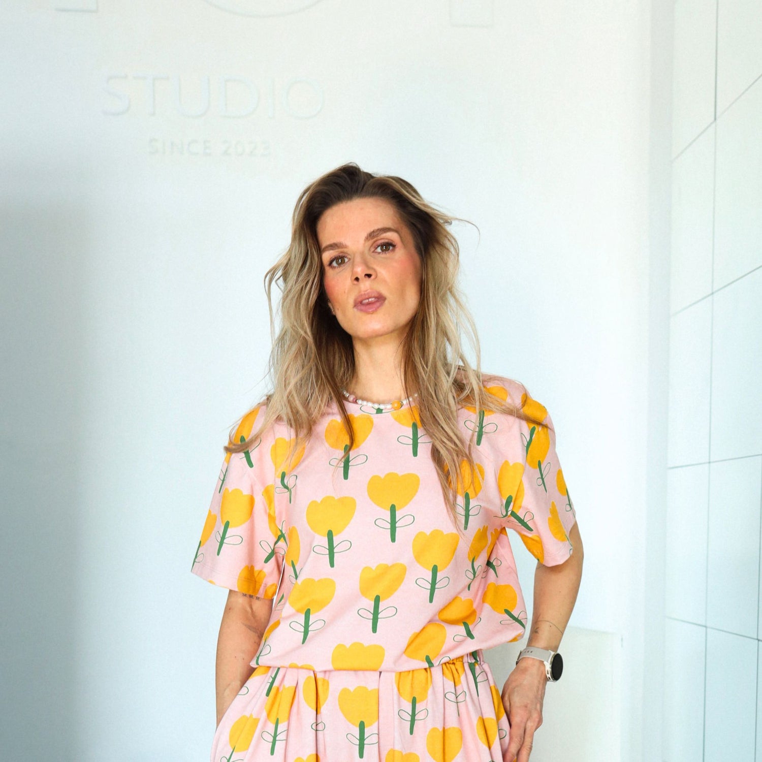 FLOWERS - BOXY T-SHIRT