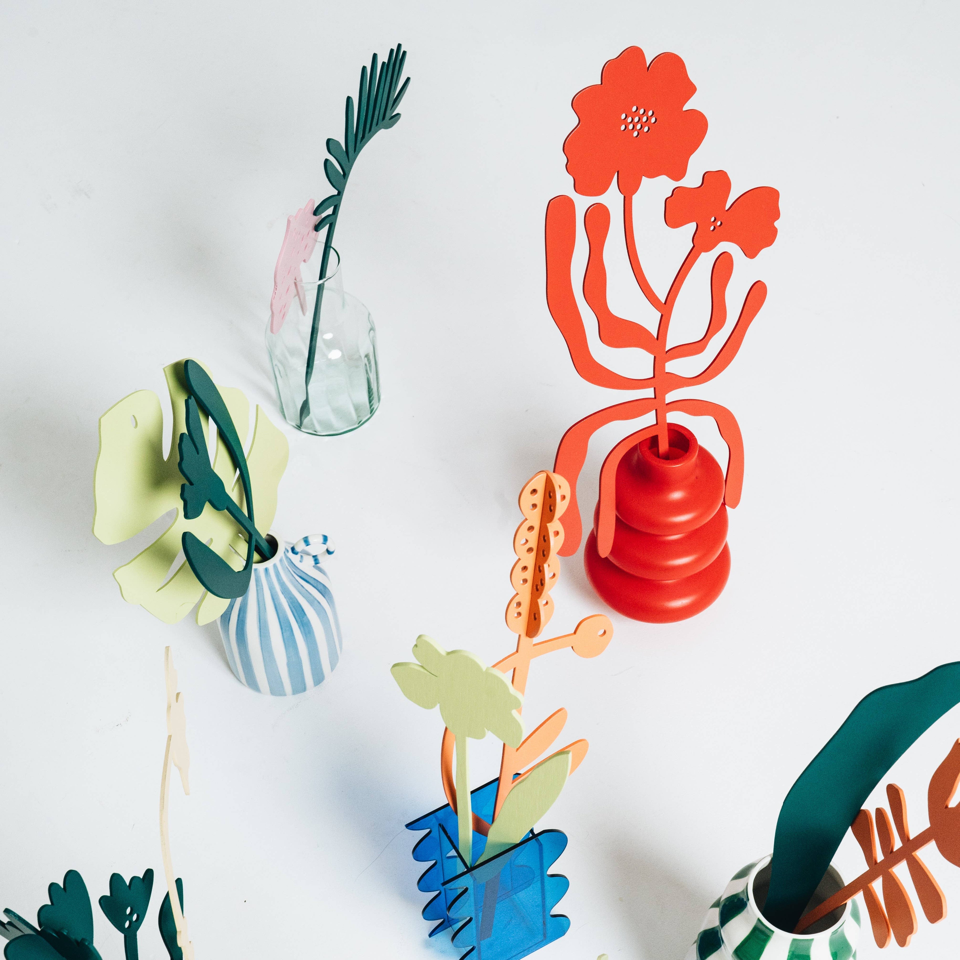 HOLZBLUME - HIBISKUS