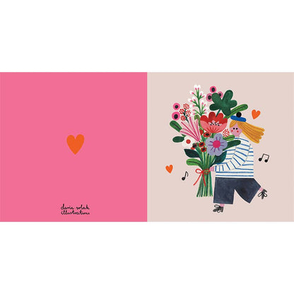 FLOWER GIRL - Karte + Umschlag