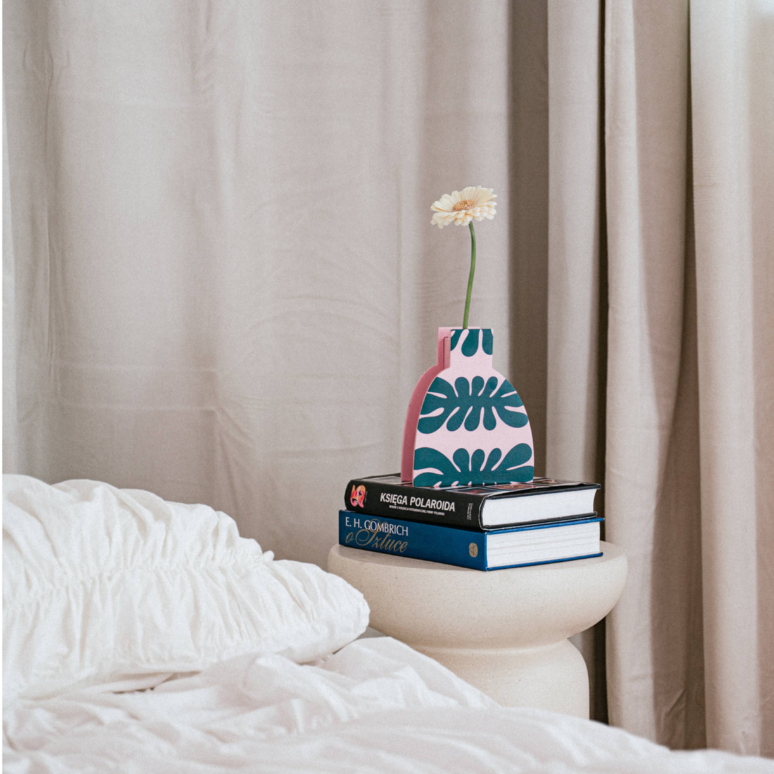 HOLZVASE - FLORA GRÜN