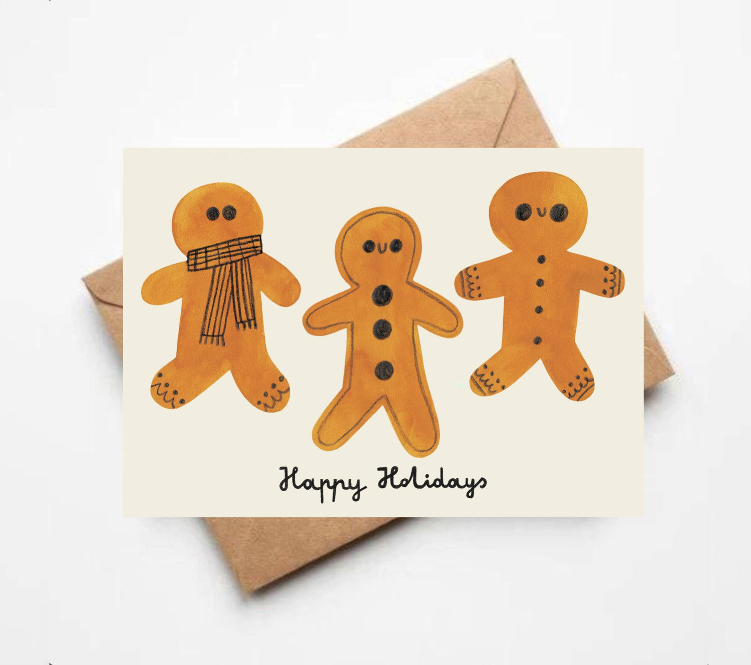 LEBKUCHEN - KARTE + UMSCHLAG