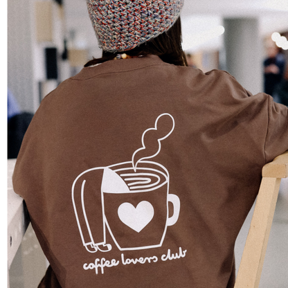 PRE ORDER - BIG COFFEE LOVER AUF EARTH - ERWACHSENEN SWEATSHIRT
