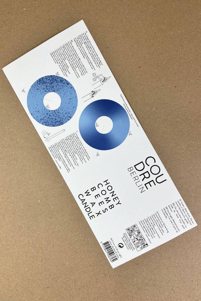 BIENENWACHSKERZEN - OZEAN + BLAU