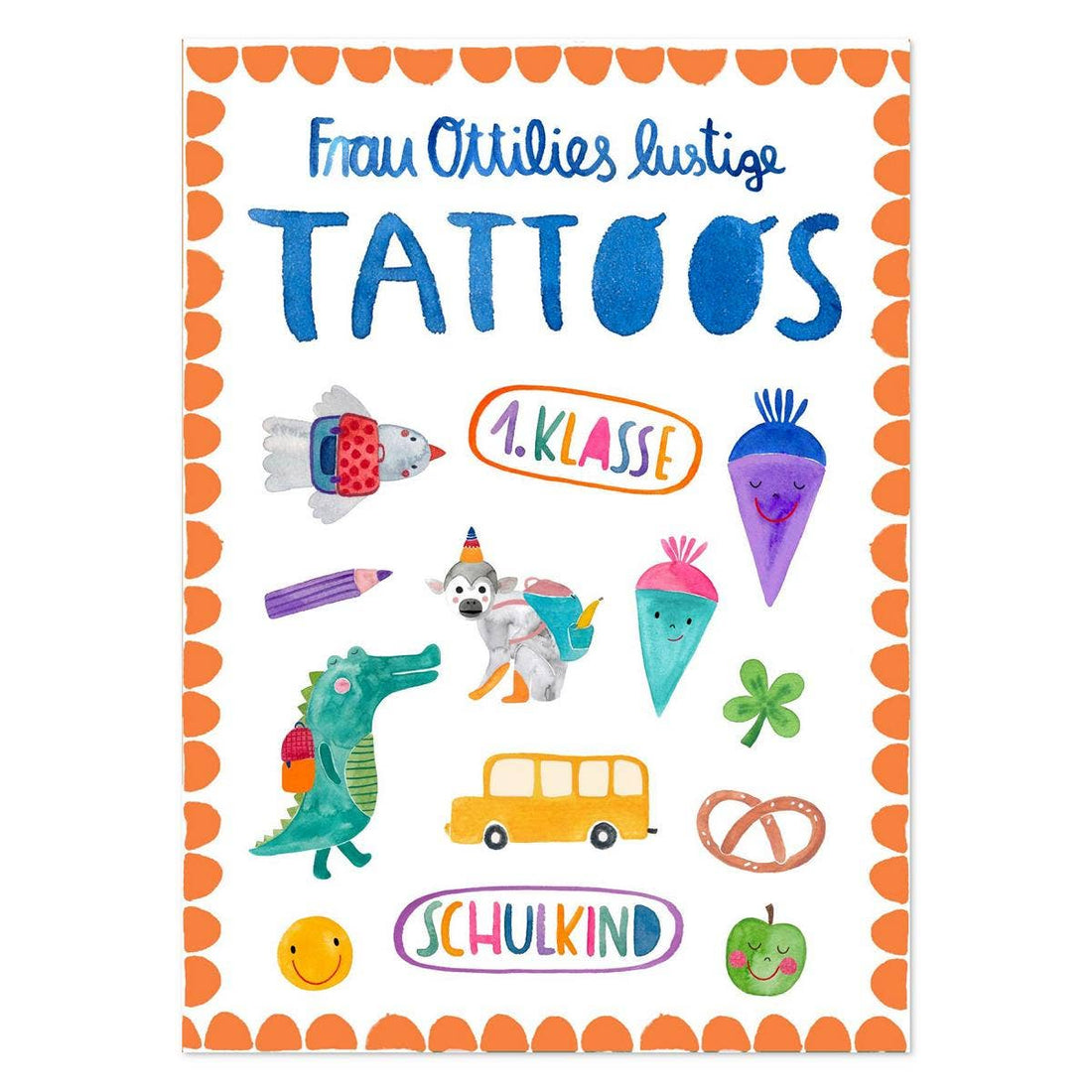KINDERTATTOOS - EINSCHULUNG