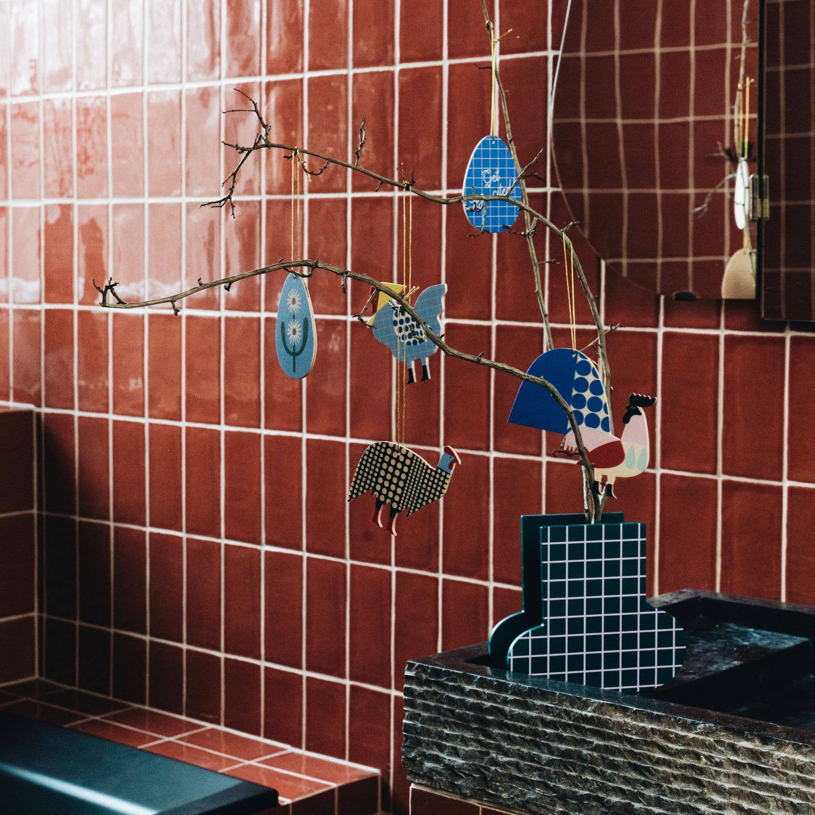 LAWRENCE DER HAHN - HÄNGESCHMUCK