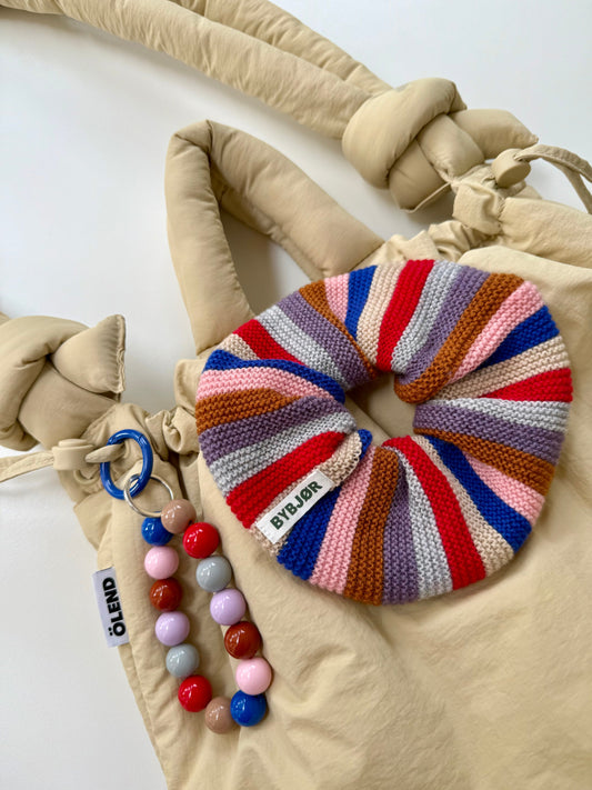 STRIPED SCRUNCHIE
