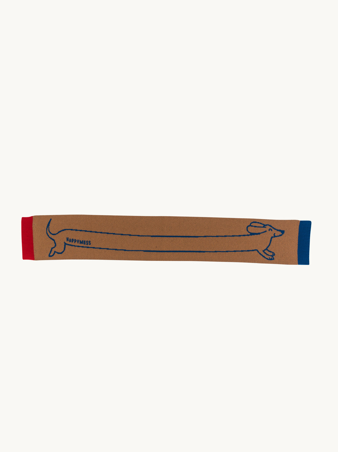 DACKEL SCHAL - 100% WOLLE
