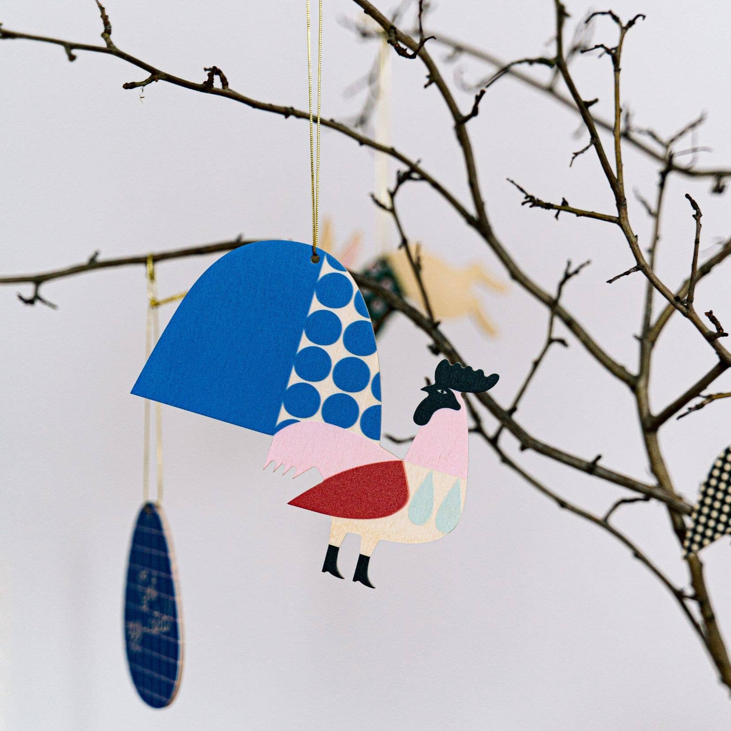 LAWRENCE DER HAHN - HÄNGESCHMUCK