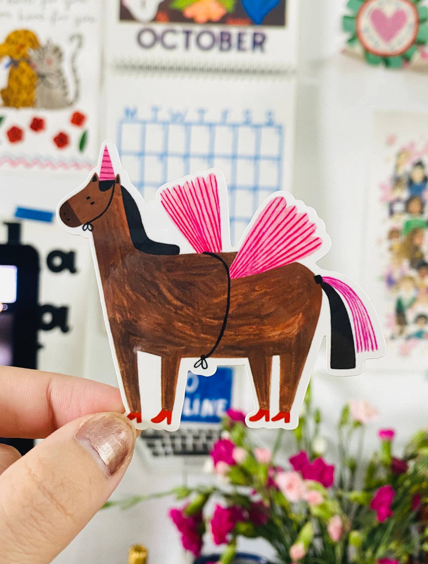 Aufkleber EINHORN