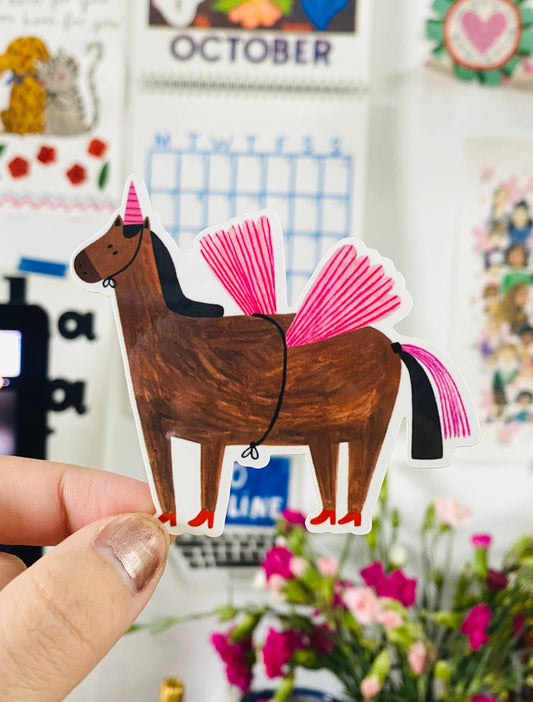 Aufkleber EINHORN