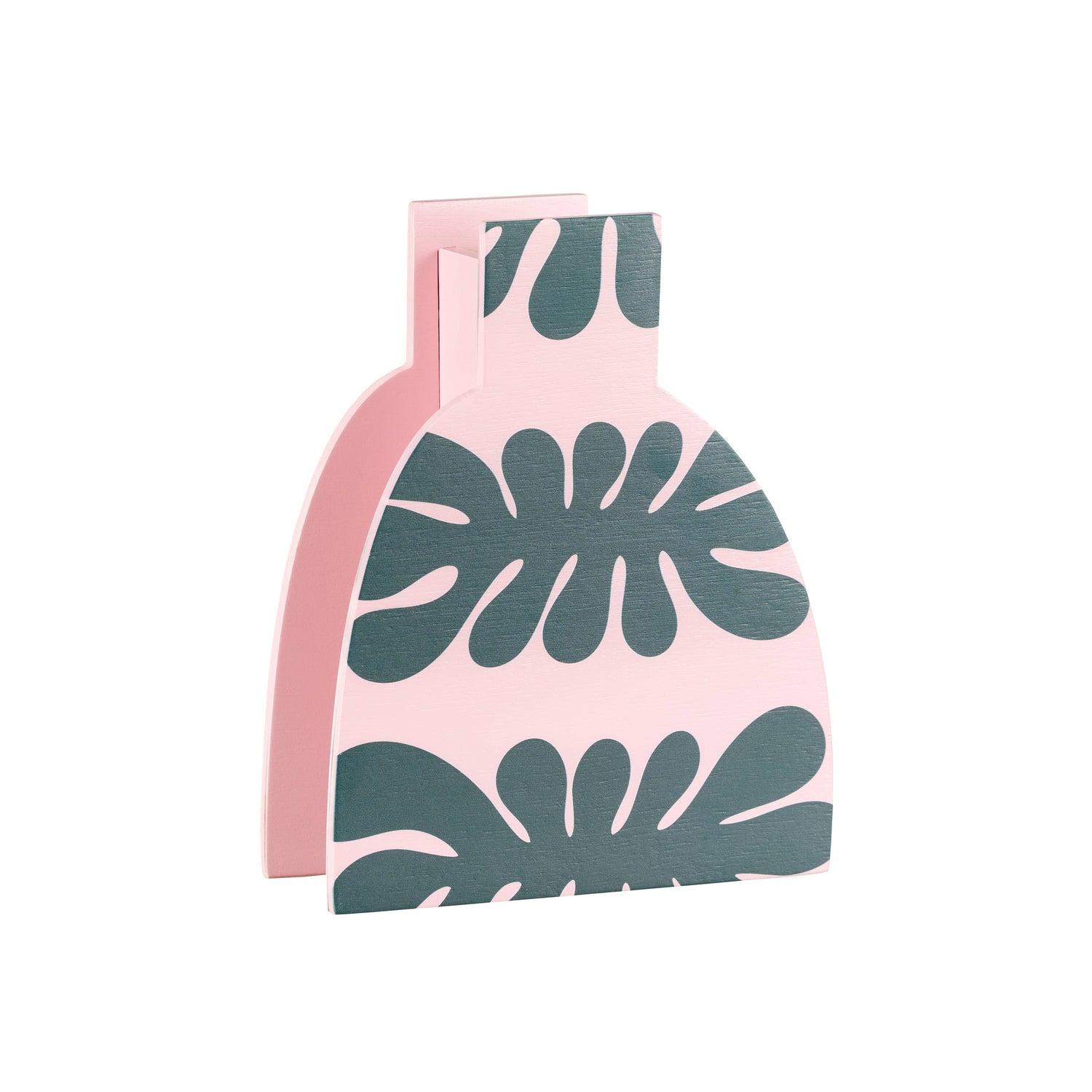 HOLZVASE - FLORA GRÜN