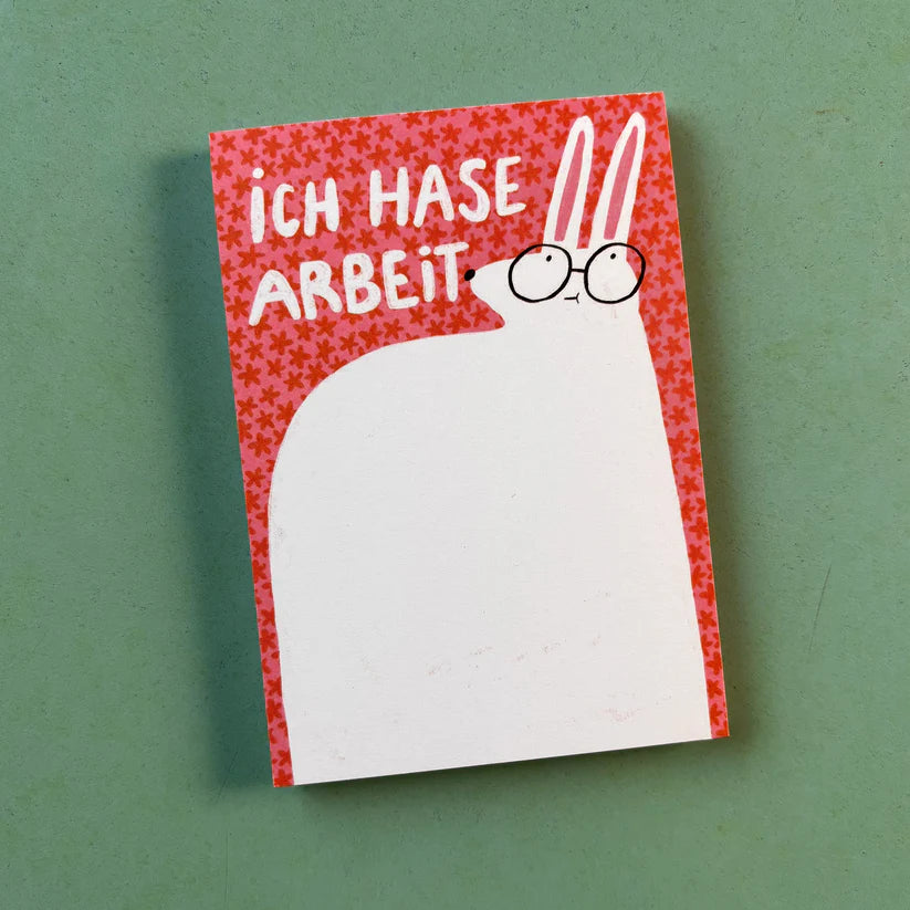ICH HASE ARBEIT - BLOCK