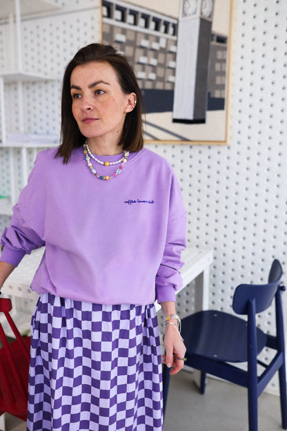 SCHACHBRETT LILA - ERWACHSENEN ROCK