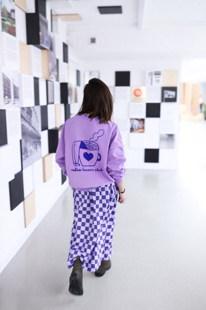 SCHACHBRETT LILA - ERWACHSENEN ROCK