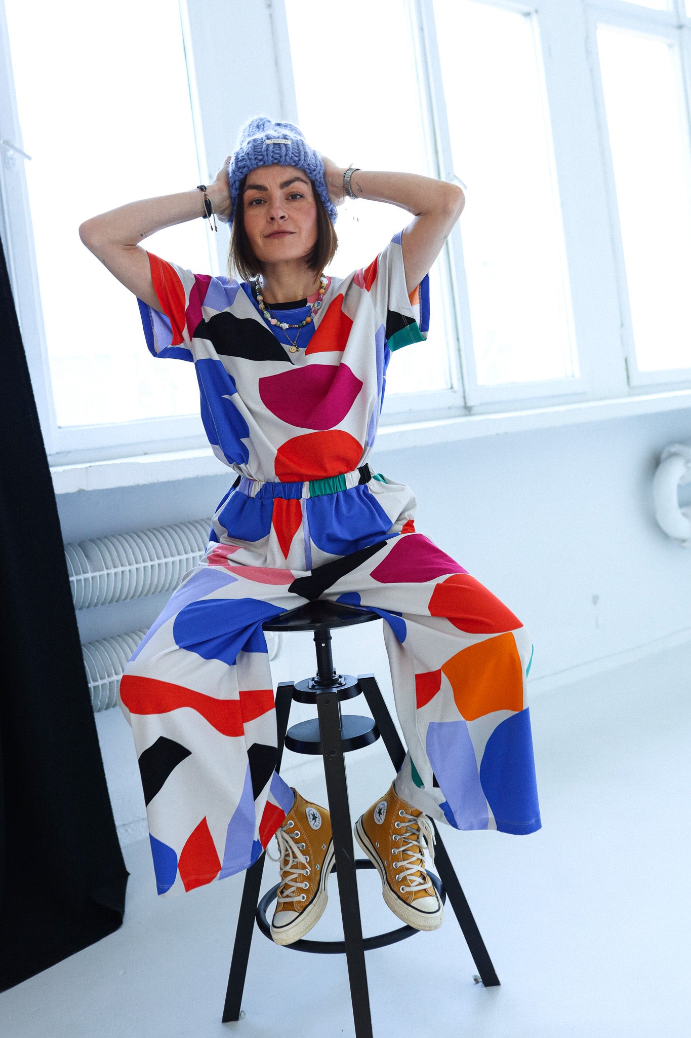 HAPPY SHAPES - BOXY T-SHIRT