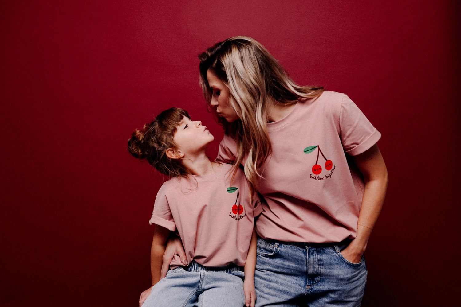 BETTER TOGETHER AUF BRIDAL ROSE KINDER OVERSIZE SHIRT (LIEFERUNG CA. 14 TAGE)