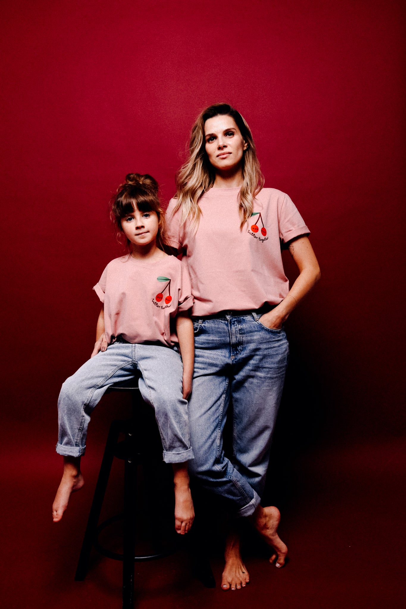 BETTER TOGETHER AUF BRIDAL ROSE KINDER OVERSIZE SHIRT (LIEFERUNG CA. 14 TAGE)