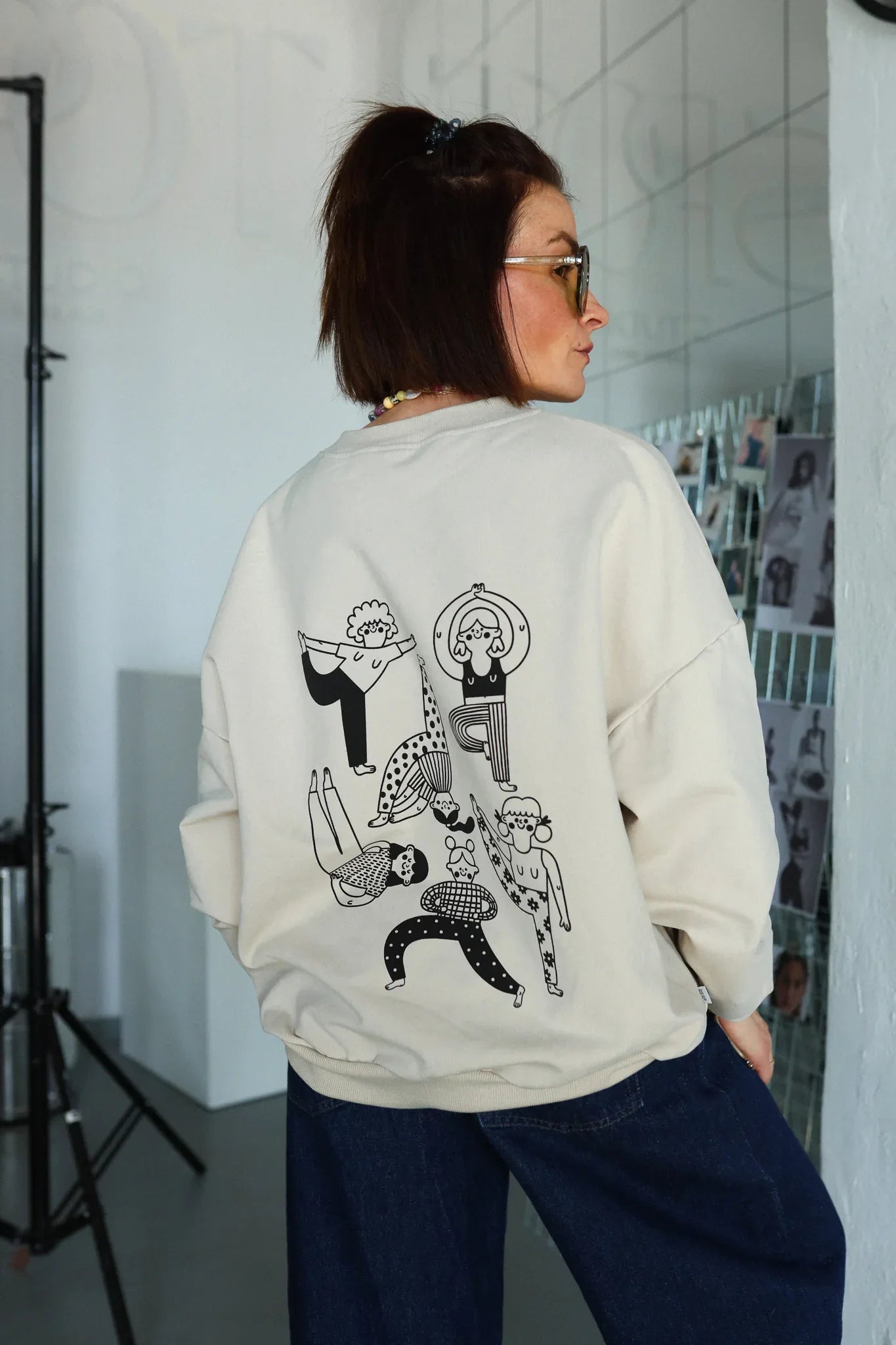 AEROBIQUE - SWEATSHIRT - CREME - dontgrowup.de