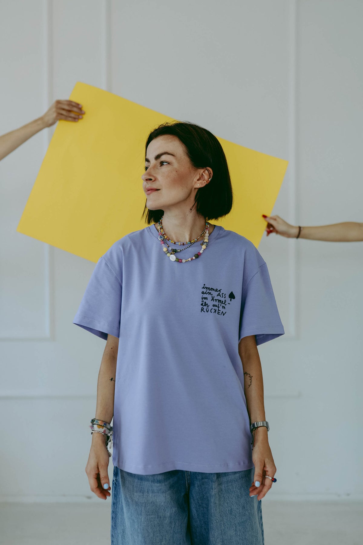 JOKER - BOXY T-SHIRT - Halfbird x DGU - ART Kollektion