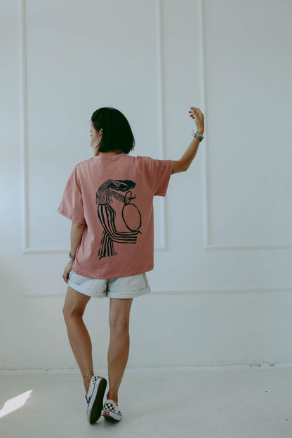 DANCE - BOXY T-SHIRT - Halfbird x DGU - ART Kollektion