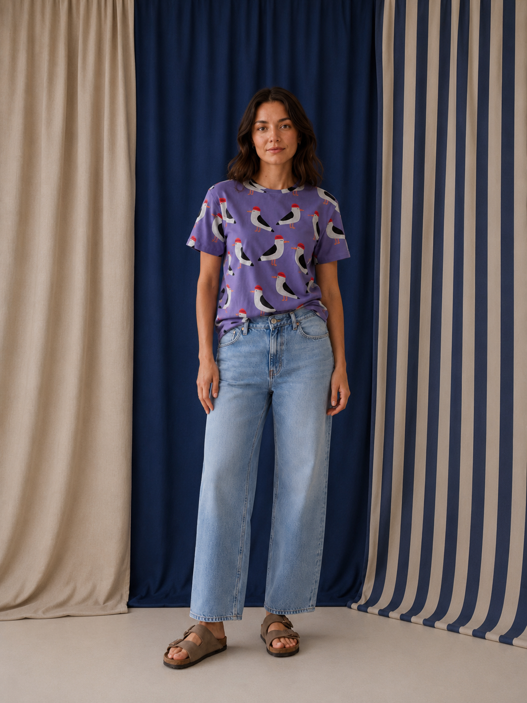 MÖWEN - ERWACHSENEN BOXY SHIRT