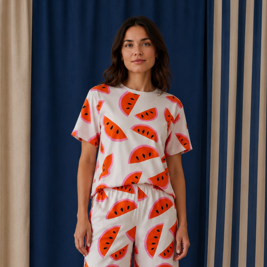 WASSERMELONE - ERWACHSENEN BOXY SHIRT