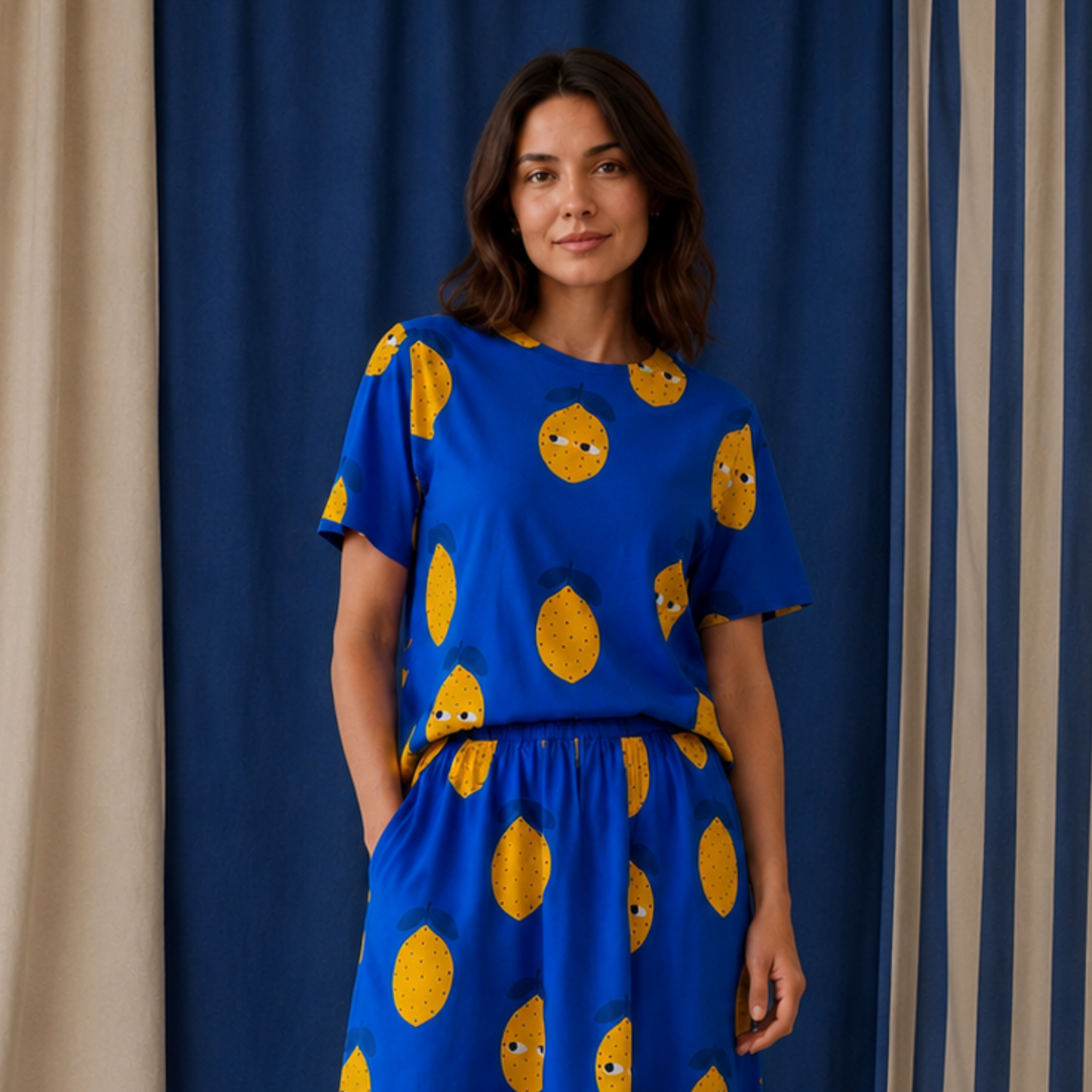 ZITRONEN - ERWACHSENEN BOXY SHIRT