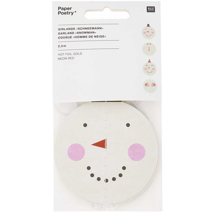 GIRLANDE - SCHNEEMÄNNER