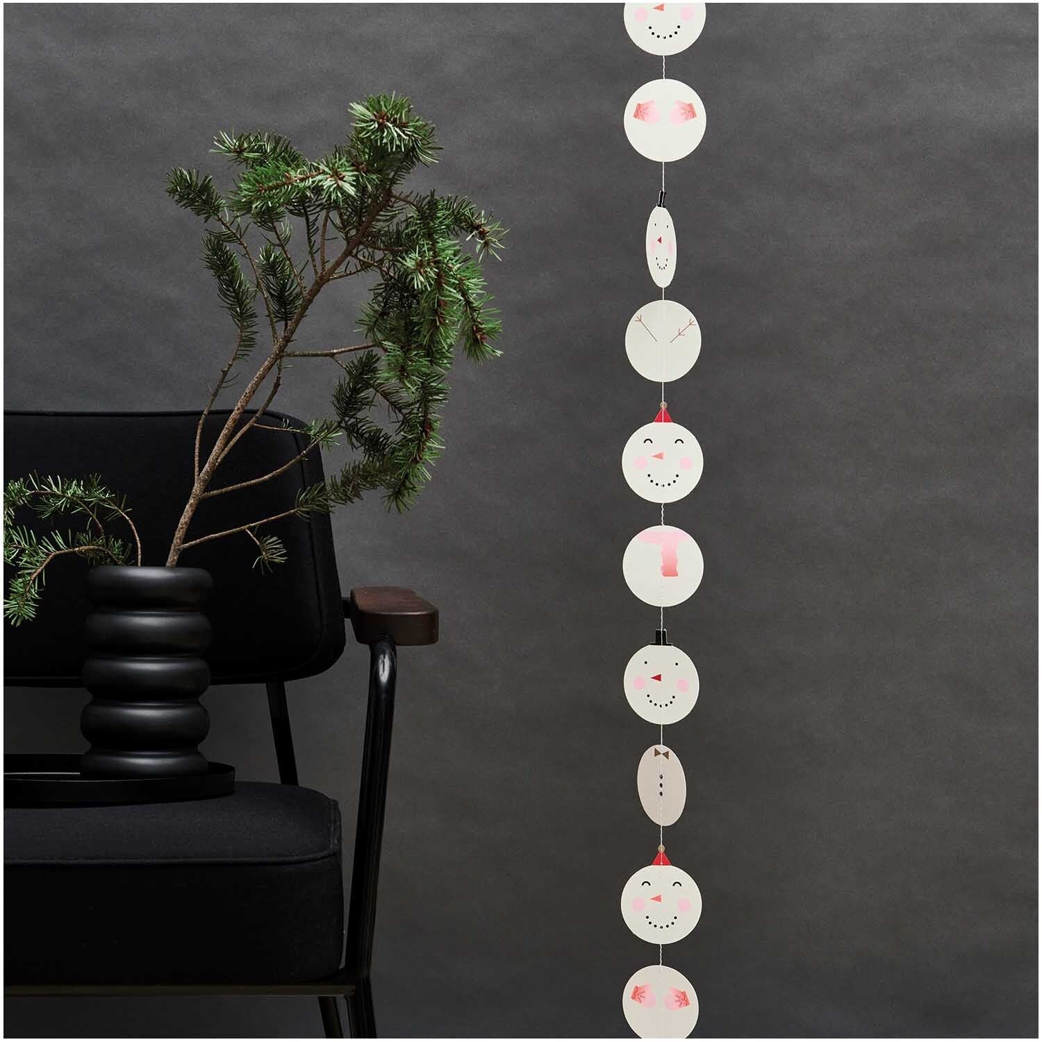 GIRLANDE - SCHNEEMÄNNER